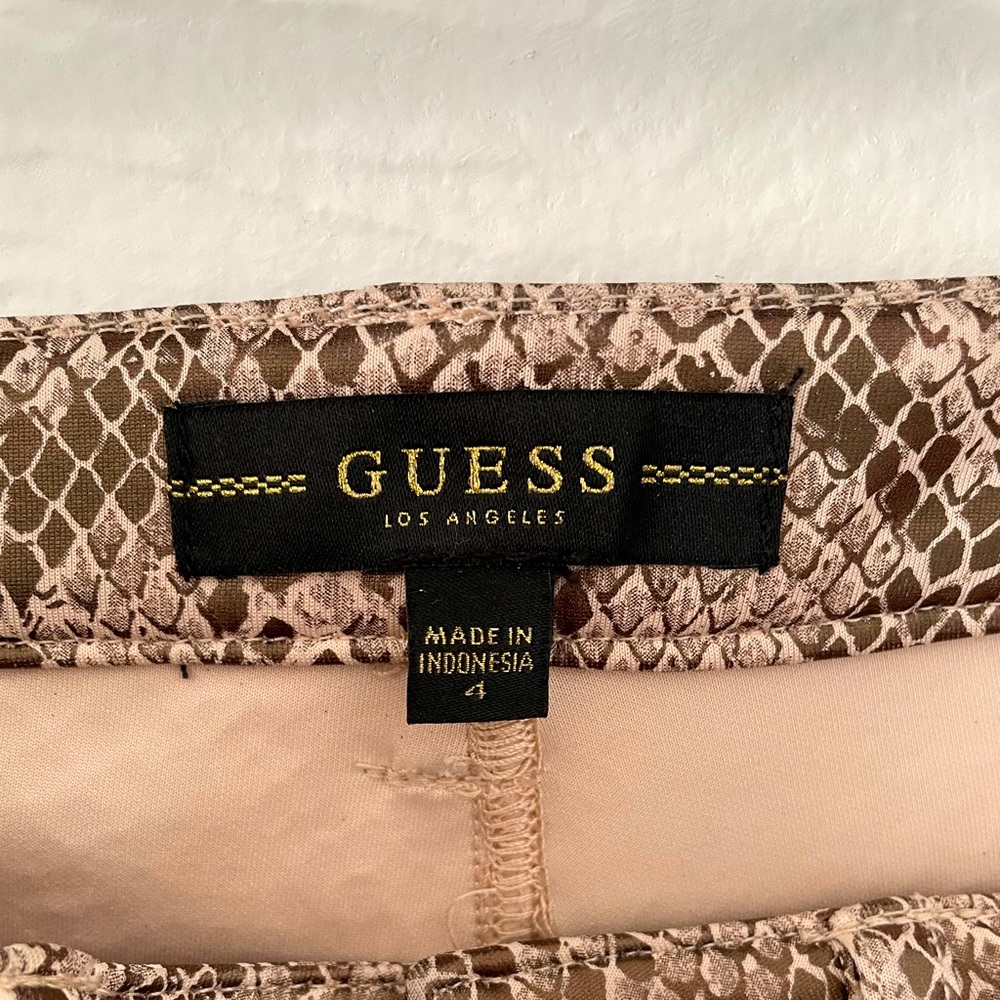 GUESS Snake Print Pants - Picture 3 of 5